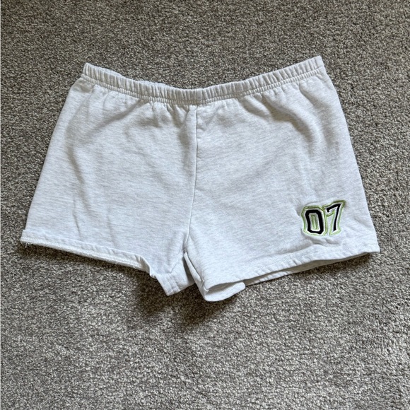 Forever 21 Sky Blue Athletic Shorts with Bear Design - Picture 7 of 9